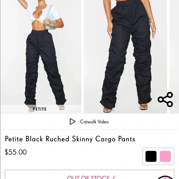 PrettyLittleThing Pants Jumpsuits Pretty Little Thing Plt Cargo Pants Poshmark